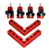 Effortless 90° Corners: Your ENJOYWOOD 6-Piece Clamping Square Set (3.94")