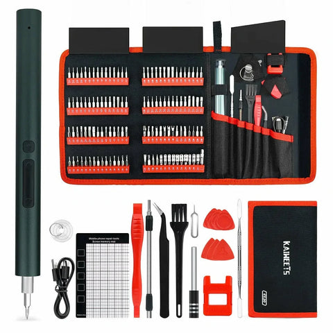 Effortless Precision: KAIWEETS ES20 Electric Screwdriver Set (137 Pieces)