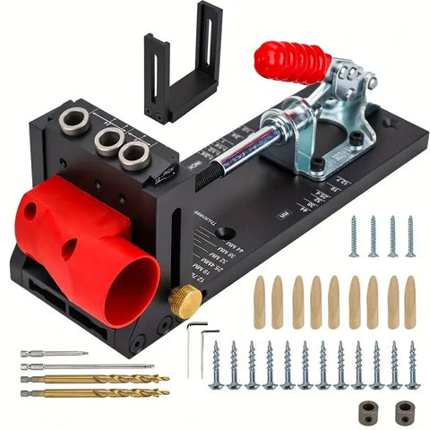 Pocket Hole Locator | Adjustable Drill Guide | Woodworking Tools