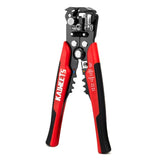 All-in-One Wire Wizard: KAIWEETS KWS-103 Stripper & Crimper (Red)